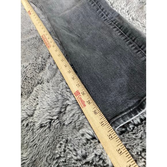 All Saint’s Men Denim Five Pockets Straight Leg Jeans Dark Wash Black size 33 - Picture 12 of 12